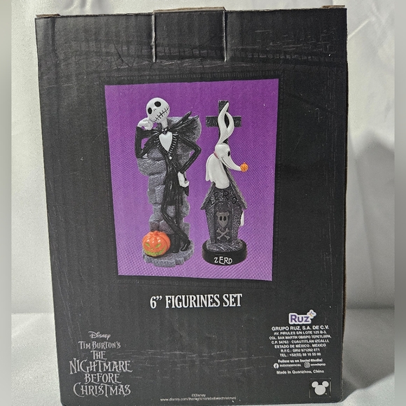 Disney Nightmare Before Christmas Figurine Set NIB - Picture 2 of 3